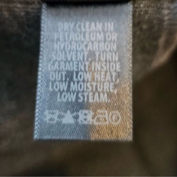 St. John Blouse Chain Swirl 3/4-Sleeve Shirt Top Black and Beige Women’s Size XL - Picture 11 of 13